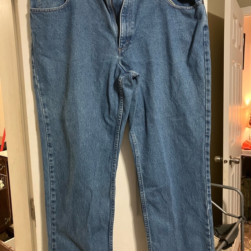 L.L. Bean Relaxed Blue Jeans Classic Everyday Style
